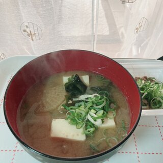 毎朝のお味噌汁♬